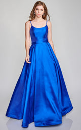 3 of 8 Nina Canacci 1532 Dress Royal
