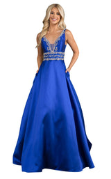 3 of 14 Nina Canacci 2290 Dress Royal