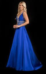 4 of 14 Nina Canacci 2290 Dress Royal