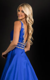14 of 14 Nina Canacci 2290 Dress Royal