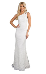 1 of 6 Nina Canacci 2291 Dress Ivory