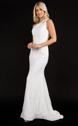 2 of 6 Nina Canacci 2291 Dress Ivory
