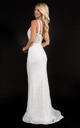 3 of 6 Nina Canacci 2291 Dress Ivory