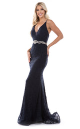 2 of 10 Nina Canacci 2295 Dress Navy