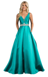 1 of 16 Nina Canacci 2297 Dress Emerald