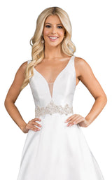 10 of 16 Nina Canacci 2297 Dress Ivory