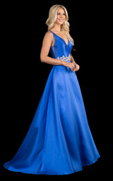 5 of 16 Nina Canacci 2297 Dress Royal