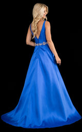 8 of 16 Nina Canacci 2297 Dress Royal