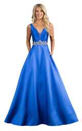 3 of 16 Nina Canacci 2297 Dress Royal