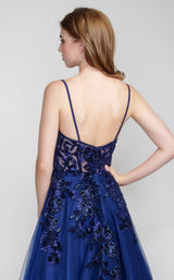7 of 8 Nina Canacci 2303 Dress Navy