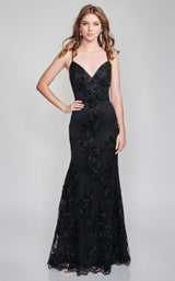 2 of 6 Nina Canacci 2304 Dress Black
