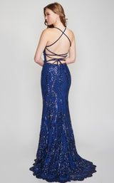 2 of 4 Nina Canacci 2306 Dress Navy