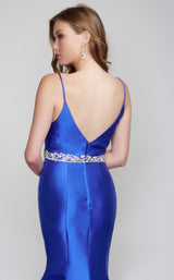10 of 10 Nina Canacci 2318 Dress Royal