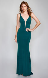 1 of 8 Nina Canacci 2324 Dress Green