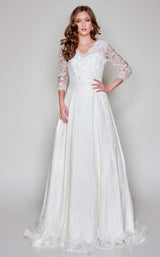 1 of 3 Nina Canacci 2326 Dress Ivory