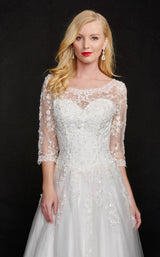 3 of 4 Nina Canacci 2327 Dress Ivory