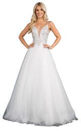 1 of 6 Nina Canacci 3166 Dress Ivory