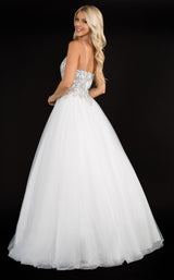 3 of 6 Nina Canacci 3166 Dress Ivory
