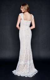2 of 4 Nina Canacci 3171 Dress Ivory-Nude