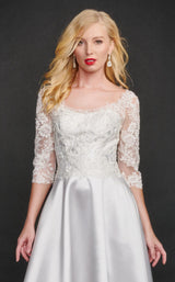 3 of 4 Nina Canacci 3173 Dress Ivory