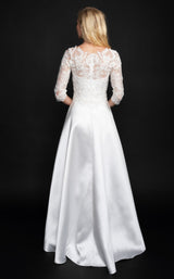 2 of 4 Nina Canacci 3173 Dress Ivory