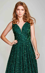 5 of 8 Nina Canacci 3175 Dress Emerald