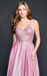 2 of 2 Nina Canacci 3186 Dress Mauve