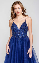 3 of 4 Nina Canacci 3192 Dress Navy