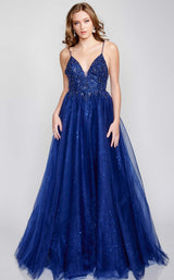 1 of 4 Nina Canacci 3192 Dress Navy