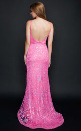 3 of 6 Nina Canacci 3194 Dress Fuchsia