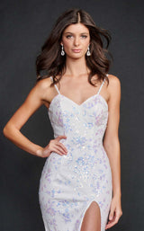 5 of 6 Nina Canacci 3194 Dress White