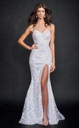 2 of 6 Nina Canacci 3194 Dress White