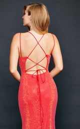 4 of 4 Nina Canacci 3198 Dress Red