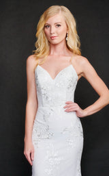 3 of 4 Nina Canacci 3200 Dress Ivory