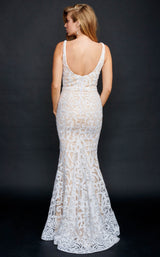 3 of 6 Nina Canacci 4210 Dress Ivory-Ivory