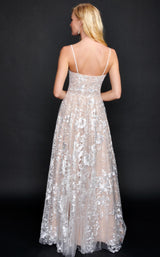 2 of 4 Nina Canacci 4217 Dress Ivory-Nude