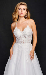 4 of 6 Nina Canacci 5200 Dress Ivory