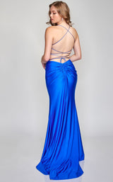 2 of 4 Nina Canacci 5204 Dress Royal