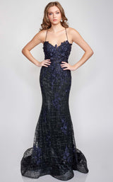 1 of 4 Nina Canacci 5209 Dress Black