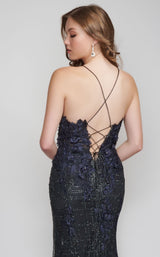 4 of 4 Nina Canacci 5209 Dress Black