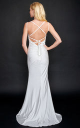2 of 4 Nina Canacci 6538 Dress Ivory