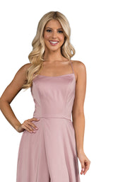 9 of 14 Nina Canacci 6548 Dress Mauve