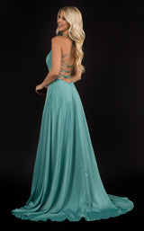 5 of 14 Nina Canacci 6548 Dress Sage