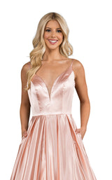 7 of 12 Nina Canacci 6549 Dress Blush