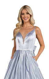 9 of 12 Nina Canacci 6549 Dress Dusty-Blue