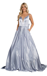 3 of 12 Nina Canacci 6549 Dress Dusty-Blue