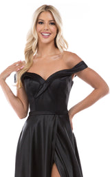 13 of 18 Nina Canacci 6550 Dress Black