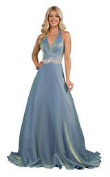 2 of 8 Nina Canacci 6551 Dress Periwinkle