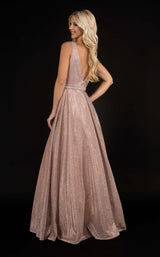 5 of 10 Nina Canacci 6552 Dress Rose-Gold
