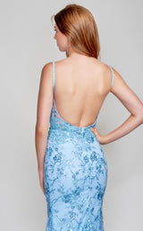 8 of 8 Nina Canacci 6556 Dress Baby-Blue